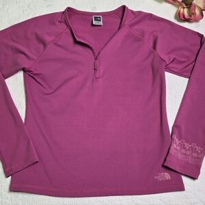 The North Face Magenta Long Sleeve Top